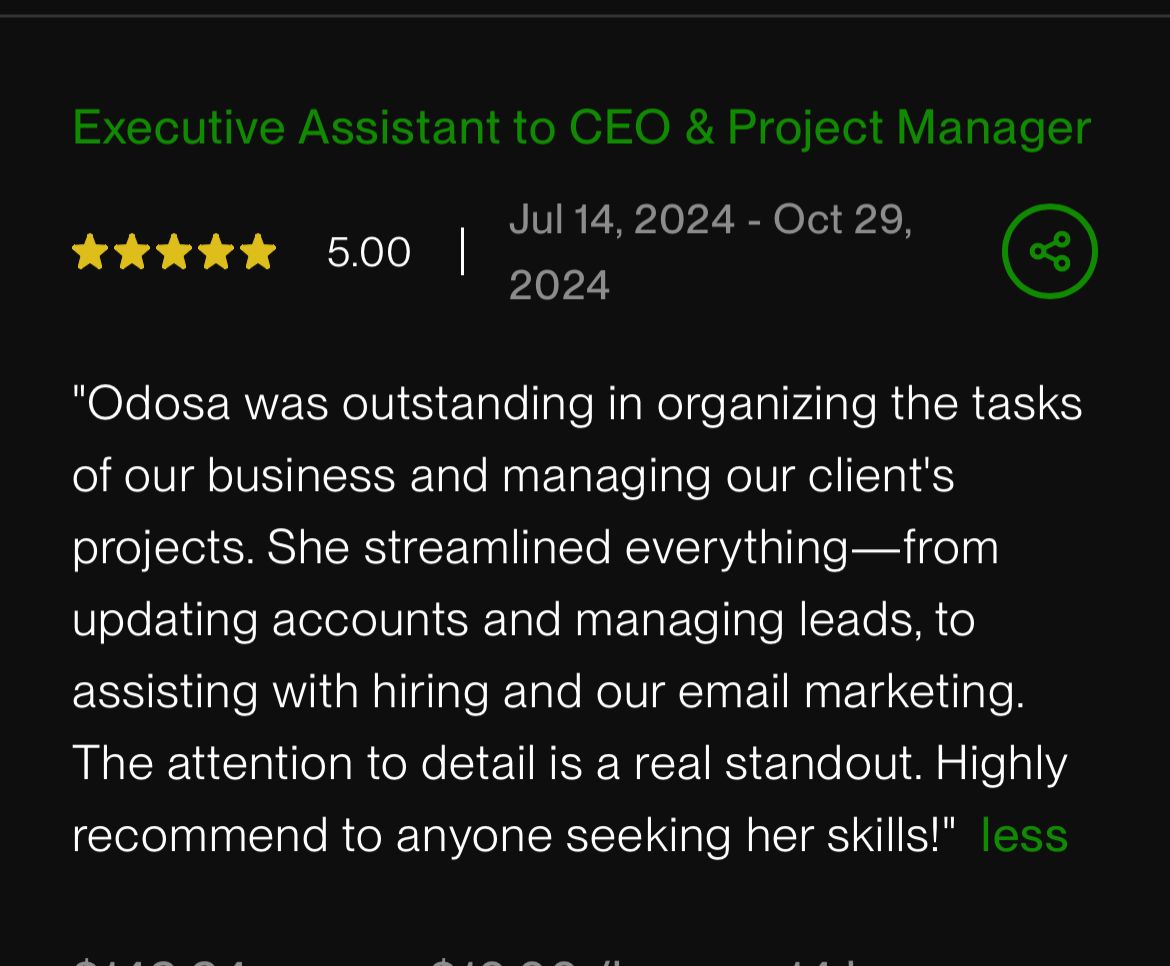 Client Testimonial 1