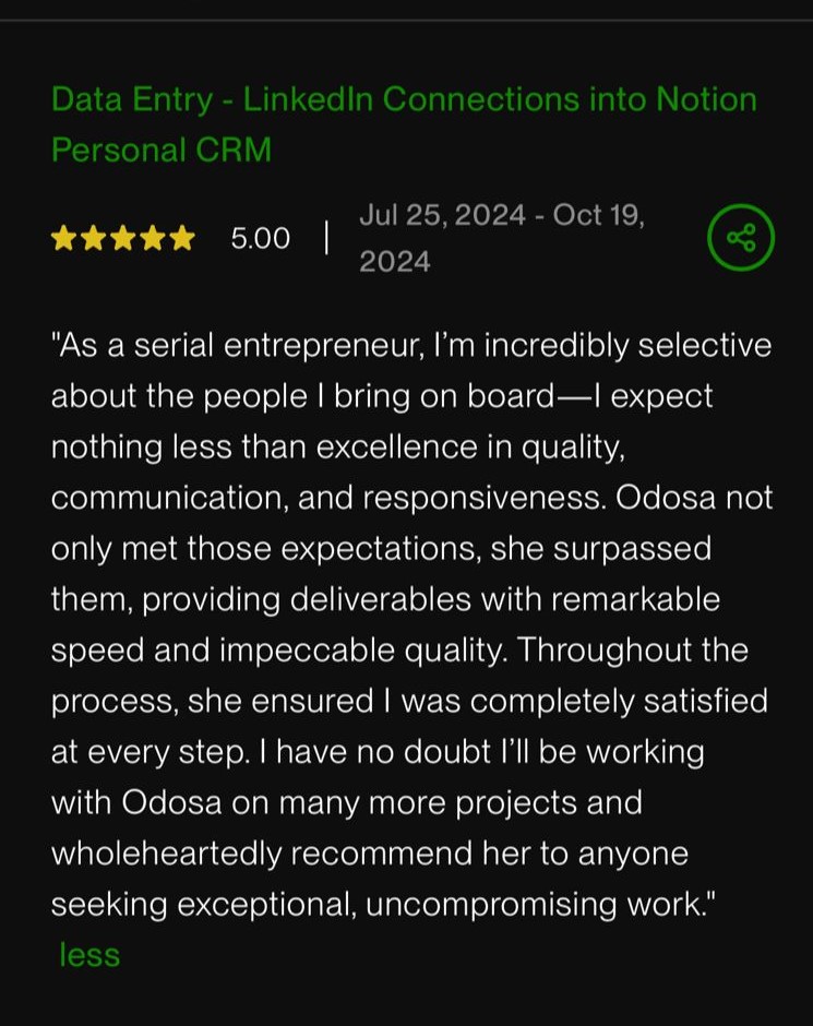 Client Testimonial 5