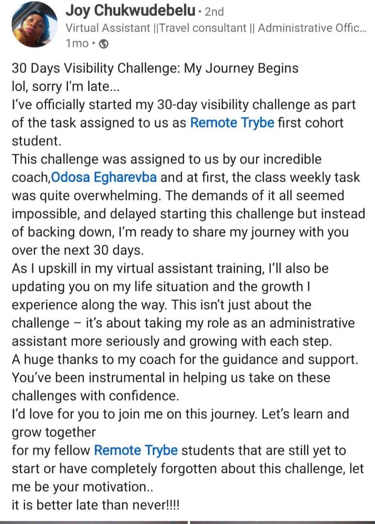 Training program review
